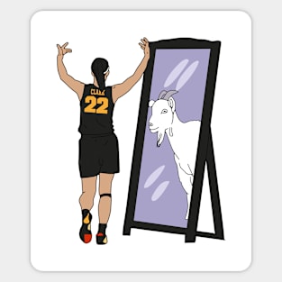 Caitlin Clark Goat Sticker